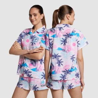 Hawaii skjorta med tryck